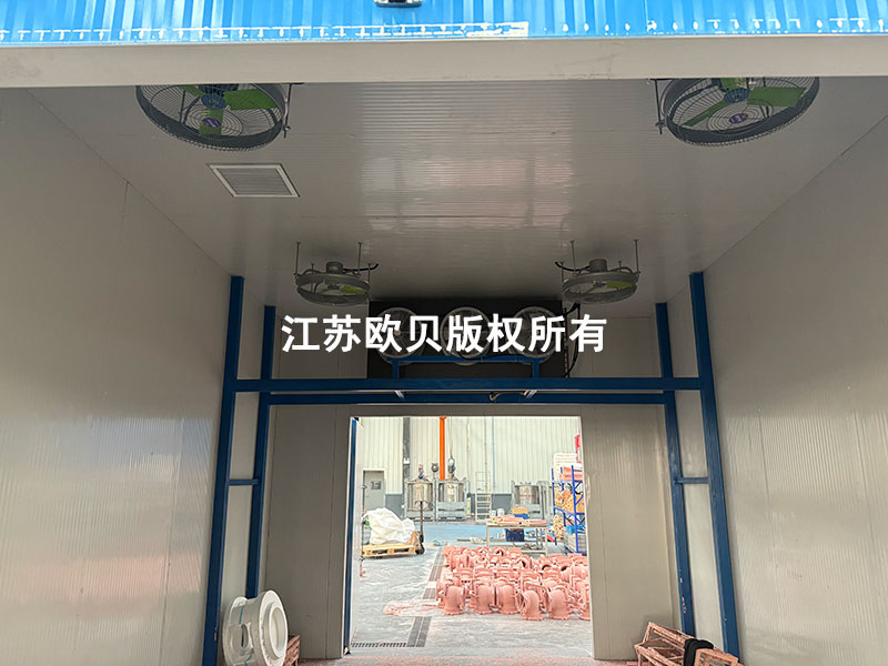 鑄造廠汽車發(fā)動機缸體消失模熱泵烘干機應用